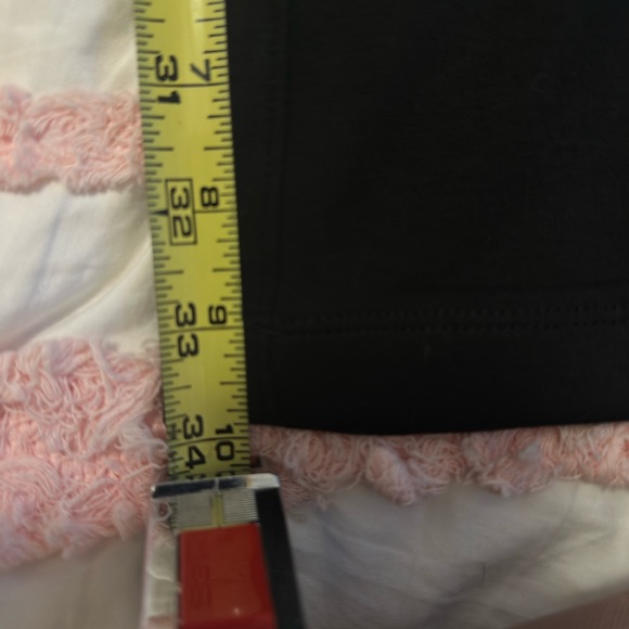 American Tall Pull-On Tie Waist Wide Leg Pants for Tall Women in Black Size LL / - Picture 6 of 6